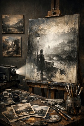 Blending Mediums